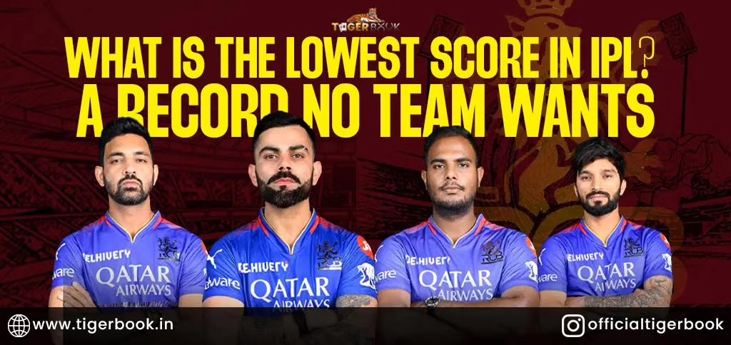 lowest score in ipl